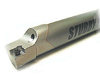 Stubby indexable boring bars from NTM
