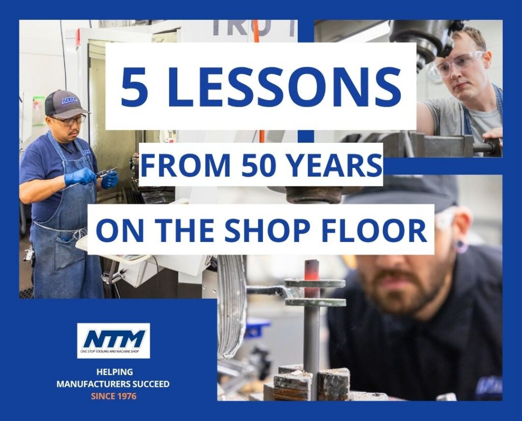 5 Lessons from 50 years on the shop floor